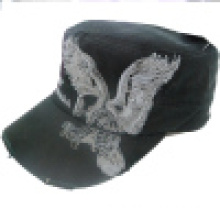 Washed Military Cap with Applique (MT26)